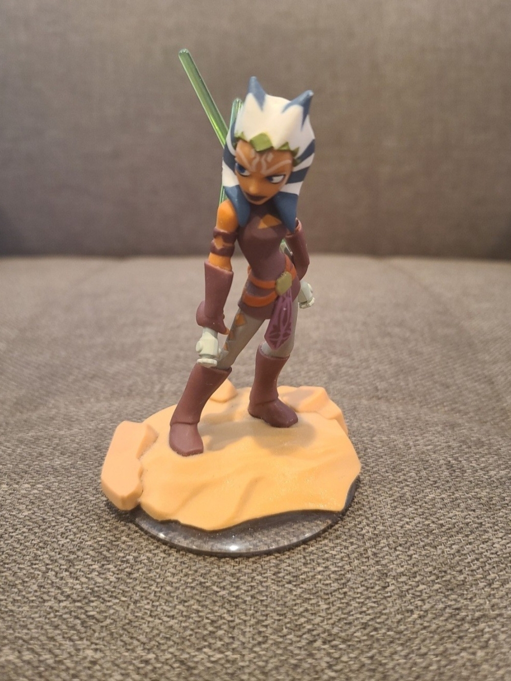 Ahsoka Tano character figure from the Disney Infinity 3.0 Edition video game ser